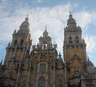 Außenansicht Kathedrale Santiago de Compostela