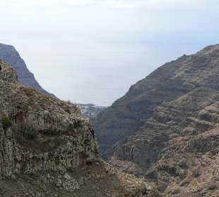 Bilck auf Valle Gran Rey