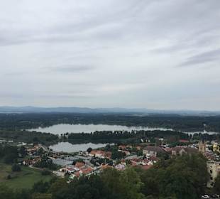 Aussicht vom Schloß