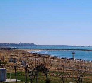 Strand Promenade Aussicht Colakli