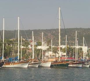 Ein Teil vom Bodrum-Hafen