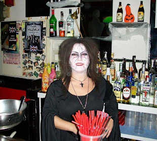 Hallowen en pub Liverpool