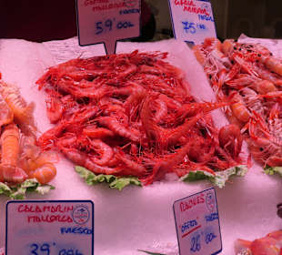 In der Markthalle Mercat de l’Olivar in Palma