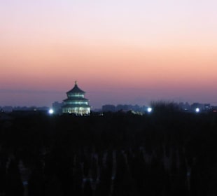 Himmelstempel am Abend 