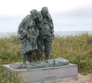 Skulptur: Pootjes baden