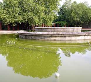 Die Fontaine (schlafend!) im Nordpark