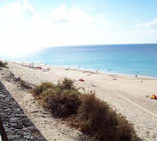 Strand von Morro zum Leuchtturm