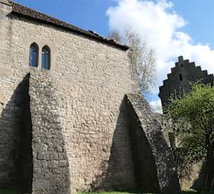 Burg Salzburg, ca. 60 Meter über Bad Neustadt