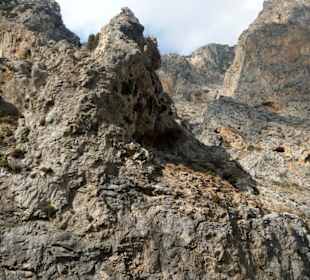 Anfahrt durch die Schlucht