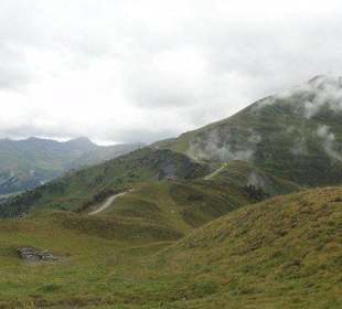 Blick auf die Wanglalm und Wanglspitz