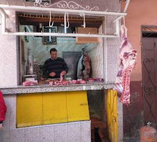 Unterwegs in der Altstadt von Marrakesch