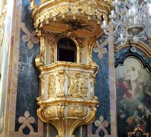 Die Kanzel im Brixner Dom
