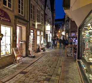 Impressionen aus dem nächtlichen Schnoor