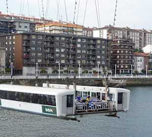 Gondel der Puente Colgante