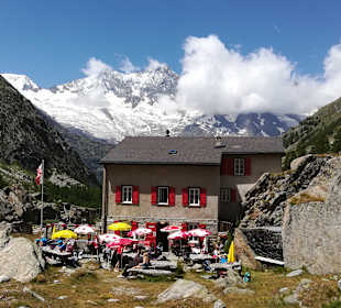 Wandern Saas Almagell