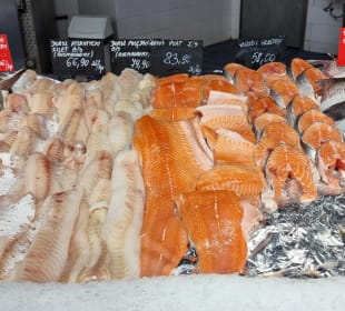 Fisch auf der Eistheke