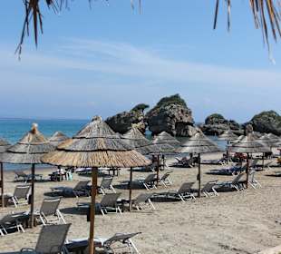 Sand beach on Zakynthos