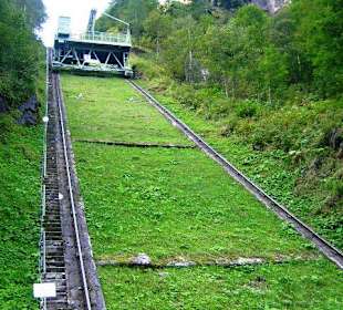 Europas einzigster Schrägaufzug