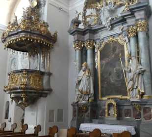 In der Kirche St. Jakob in Cham