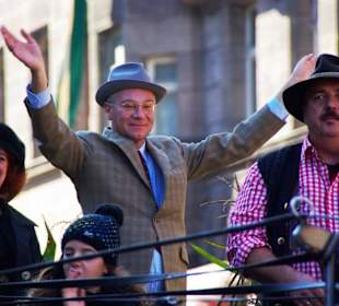 Grüner LKW Tucher Brauerei Fürth