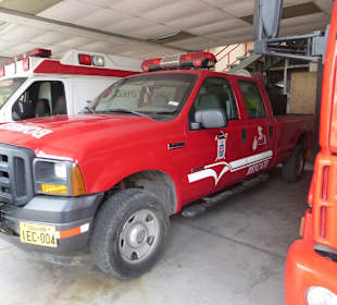 Kleines Vorausfahrzeug