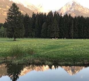 Ein kleiner See ca. 800 Meter entfernt 