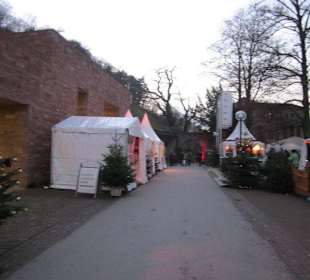 Schloss Heidelberg Weihnachtsmarkt
