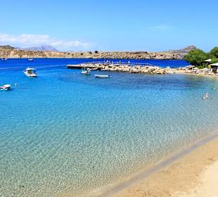 Lindos beach