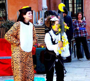 Kostüme-Masken-Show Venedig 2011