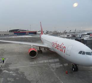 Unser A330 von Air Berlin