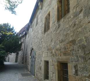 Bei der Besichtigung der Veste Coburg