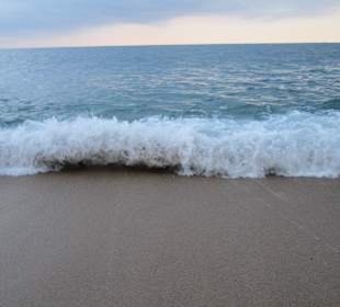 Abends am Strand