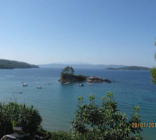 Ca. 20 min. Schwimmzeit bis Ag. Nikolaos Kapelle