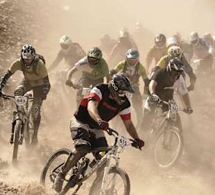 Nervenkitzel beim Biken