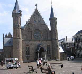 Hier hält die Königin am Prinsjesdag ihre Rede