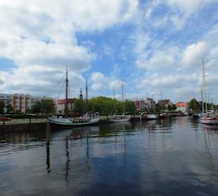 Blick über dem Ryck