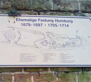 Burgruine Hohenburg in Homburg