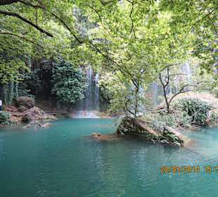 Der Wasserfall in Antalya 