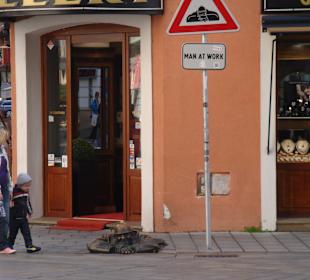 Ein Mann bei der Arbeit