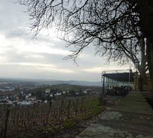 Das Gutsrestaurant und der Ausblick