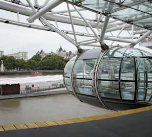 London Eye Ansicht / Aussicht