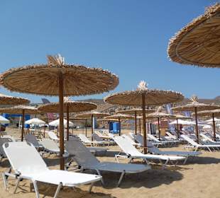 Toller Strand Richtung Heraklion, Bushaltestelle 