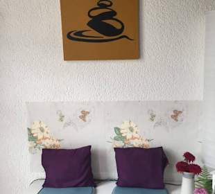 Warterbereich der Thaimassagepraxis