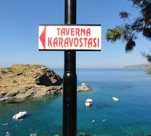 Taverna Karavostasi - Bali-Kreta