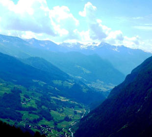 Das Oberes Mölltal im Blick