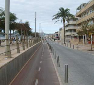 Zweispuriger Radweg