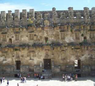 Sicht als Zuschauer auf die Bühne