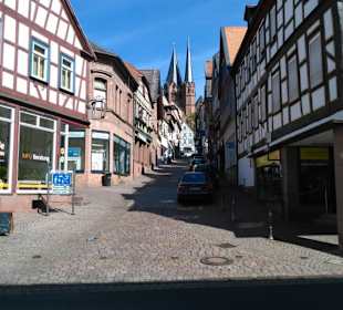Aufstieg zur Marienkirche 