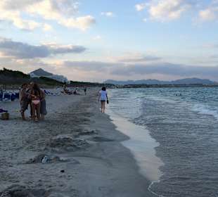 Strand Richtung Alcudia