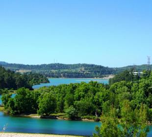Green Canyon vom Staudamm nach Side